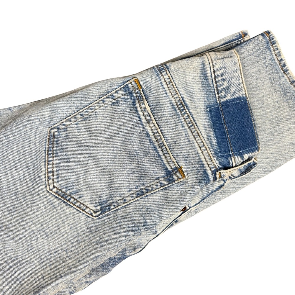 Abercrombie & Fitch Ultra High Rise Ankle Straight Jeans Light Wash Acid 26/2‎ - Picture 6 of 7